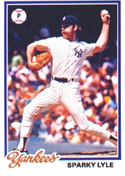 1978 Topps Baseball Cards      035      Sparky Lyle